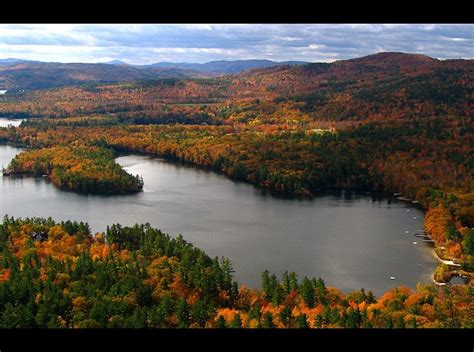 Squam Lake Vista | View of the Squam Lake in Fall as seen fr… | Flickr