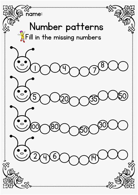 Grade 1 Term 4 Mathematics Number Pattern worksheet • Teacha!