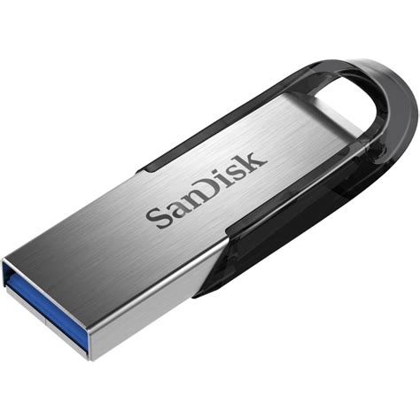 SanDisk 64GB Ultra Flair USB 3.0 Flash Drive SDCZ73-064G-A46 B&H