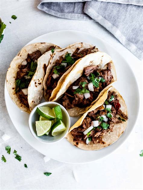 Beef Barbacoa Tacos - Whisked Away Kitchen