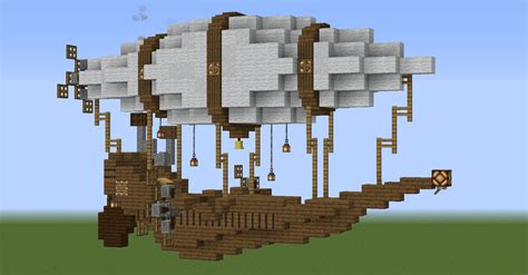 Minecraft Steampunk Airship