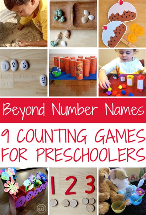 Beyond Number Names: 9 Counting Games for Preschoolers