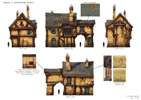 Great medieval house plan Fantasy City, Fantasy House, Environment ...