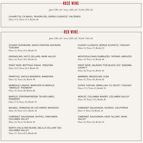 NoRTH Italia Menu With Prices (Updated: July 2024)