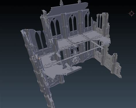 Download STL file Wargames or warhammer terrain cathedral for scale ...