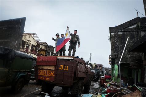 TIMELINE: The 'liberation' of Marawi