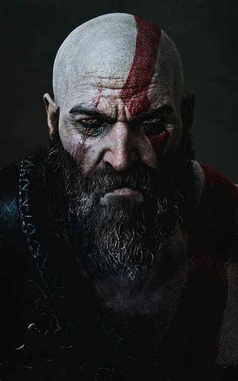 Kratos, eye, jaw HD phone wallpaper | Pxfuel