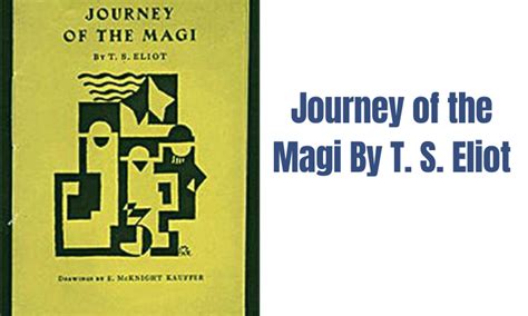 Journey of the Magi By T. S. Eliot - Exploring the Epic Quest » Poem ...