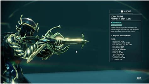 Soma Prime Build 2020 Guide - ProGameTalk