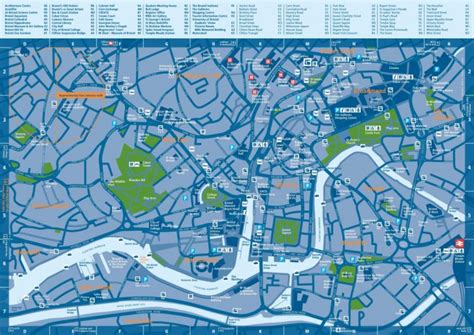 Bristol Tourist Attractions Map - Bristol City Centre Map Printable ...