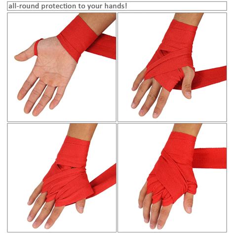 2.5M Length 5cm width good quality boxing handwrap cotton professional ...