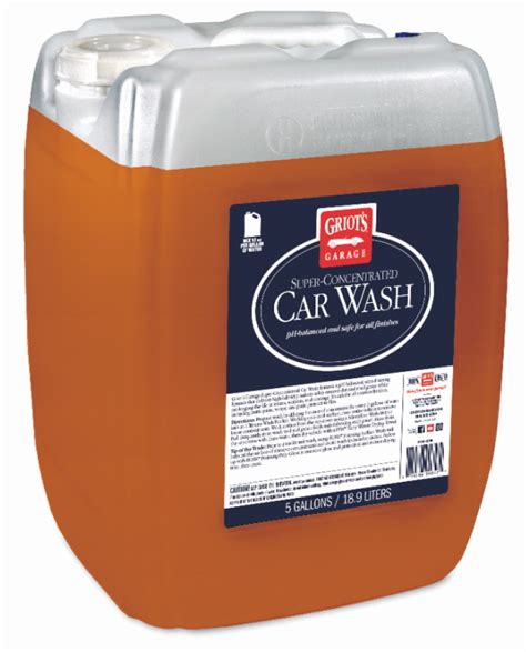 Griots Garage Super Concentrated Car Wash – 5 Gallons (Minimum Order ...