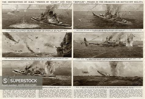 The destruction of HMS Prince of Wales and HMS Repulse: phases in the ...