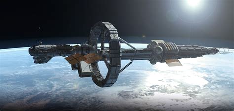 ArtStation - Interstellar Spaceship, Felix Barthel | Spaceship design ...