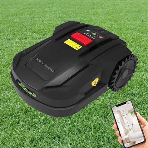 Grass-Robot-Mower-Intelligent-Rechargeable-Automatic-Lawnmover-H750-For ...