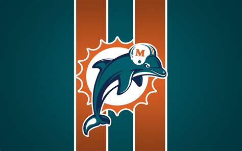 Miami Dolphins Logo Wallpaper Free Download