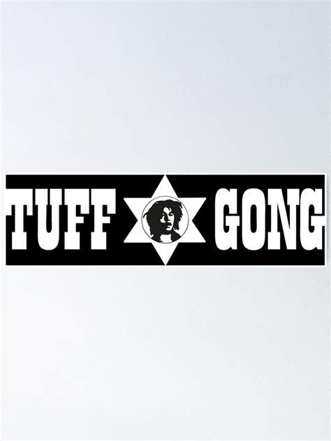 "Tuff Gong Logo - Reggae Music" Poster for Sale by Stoba74 | Redbubble