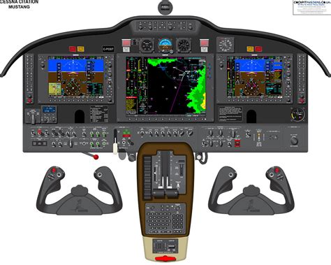 Cessna 402 Cockpit Layout