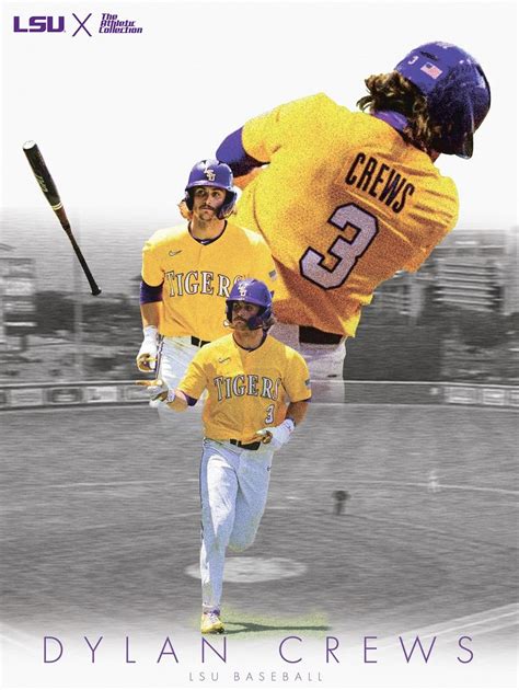 Dylan Crews LSU Baseball Poster