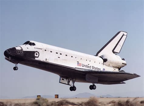 Space Shuttle In Space