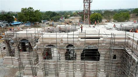 Ayodhya temple's 1st floor construction work to start end of June ...