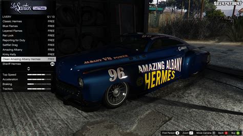 Amazing Albany Hermes: Clean + Bonus Sheriff | GTA 5 Mods