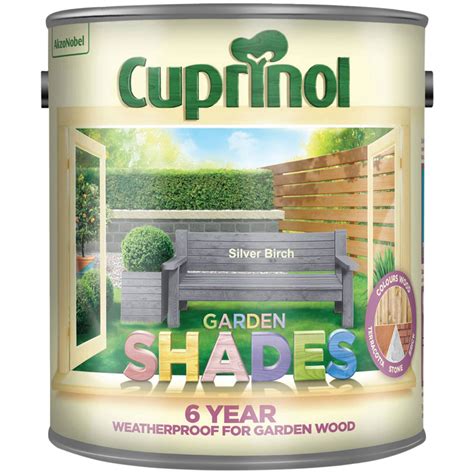 Cuprinol 5244438 Garden Shades Silver Birch 2.5 litre | Rapid Electronics