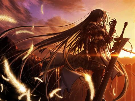 78+ Anime Girl Warrior Wallpaper Hd Pictures - MyWeb