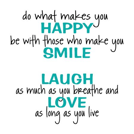 Do What Makes You Happy Whimsical Wall Quotes™ Decal | WallQuotes.com