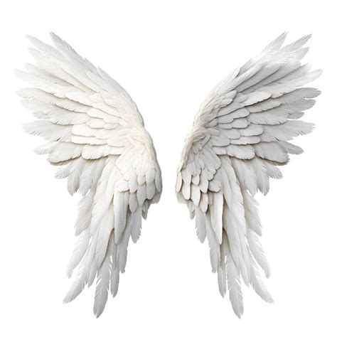 Angel wings isolated on transparent background. 24807397 PNG