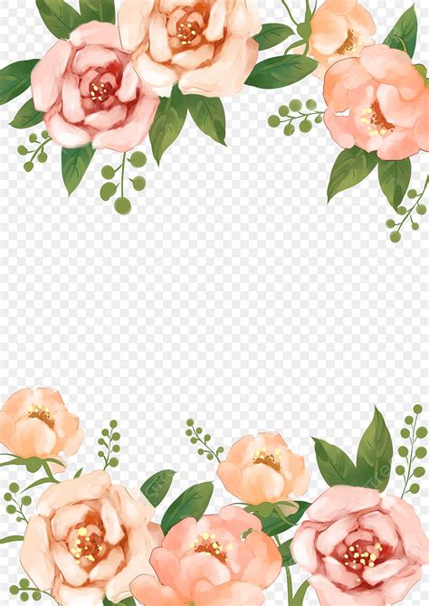 Floral Design Border Clipart