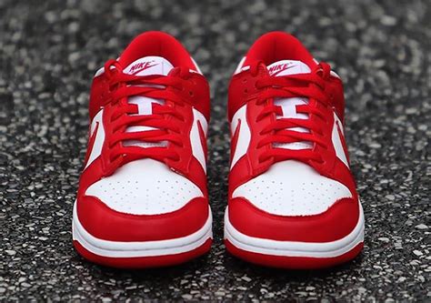 Nike Dunk Low University Red White CU1727-100 | SneakerNews.com