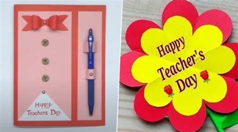 Teachers' Day 2020 Greetings Cards and Messages: Cute Hand-Made Notes ...