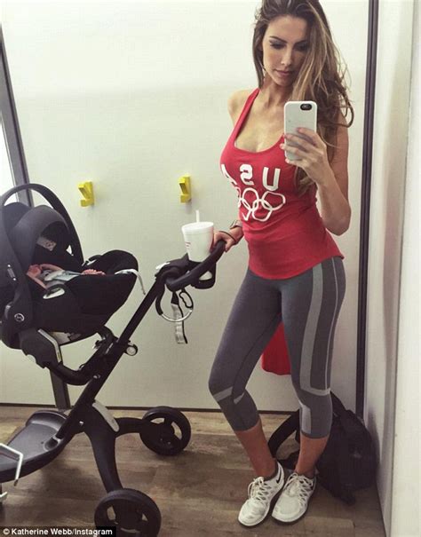 Katherine Webb shows off her ipost-baby figure in new Instagram selfie ...