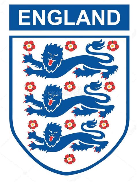 England Football Badge Stock Illustrations – 242 England Football Badge ...