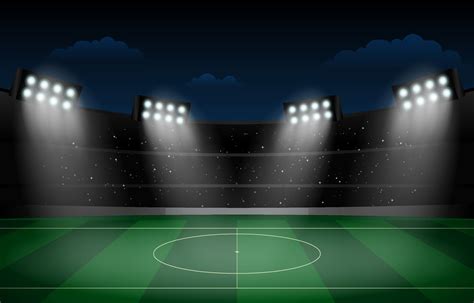 Soccer Stadium Night Background 3106558 Vector Art at Vecteezy