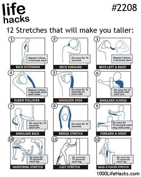 Leg Stretching Exercises To Grow Taller