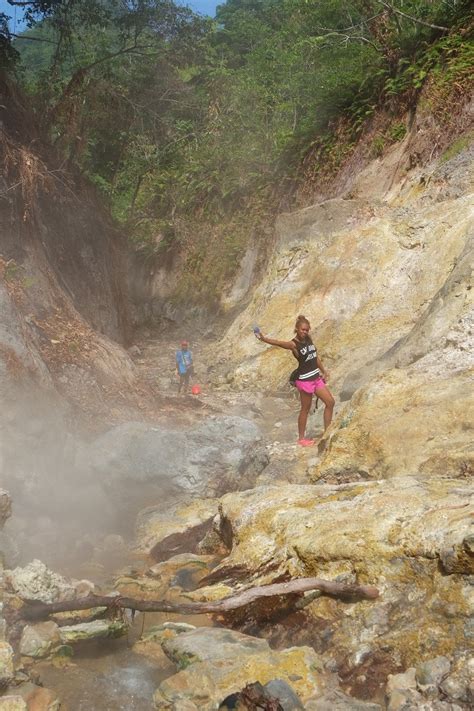 Trekking the volcano on Savo Island in the Solomons