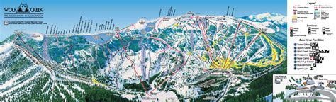 Wolf Creek Ski Area Trail Map • Piste Map • Panoramic Mountain Map