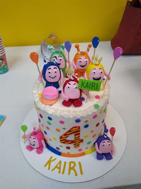 Oddbods Birthday Cake | Cake, Birthday cake, Birthday