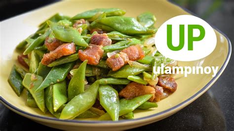 Ginisang GREEN BEANS — Ulam Pinoy #34【HD】 - YouTube