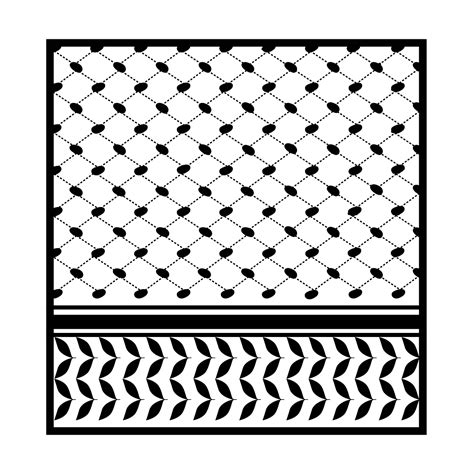 Download Palestine, Keffieh, Keffiyeh. Royalty-Free Stock Illustration ...