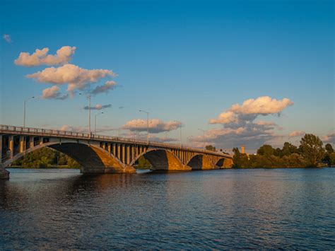 Bridge Over St Lawrence River Stock Photo - Download Image Now - iStock