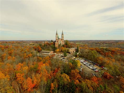 Holy Hill, Wisconsin - Drone Photography