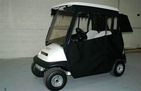 Sunbrella Premium Golf Cart Track Enclosures 2 Side Curtains OEM Service