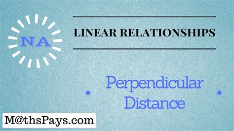 Perpendicular Distance - Lessons - Blendspace