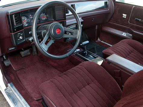 1985-87 CHEVROLET MONTE CARLO INTERIOR | Chevrolet monte carlo, Monte ...