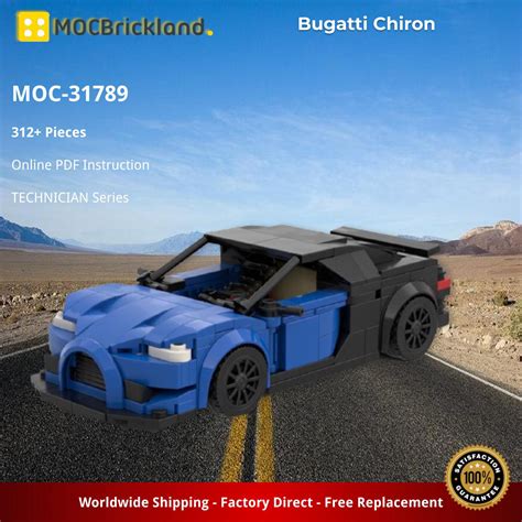 Bugatti Chiron TECHNICIAN MOC-31789 by legotuner33 WITH 312 PIECES ...