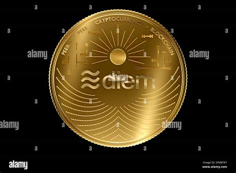 Diem cryptocurrency, conceptual illustration Stock Photo - Alamy