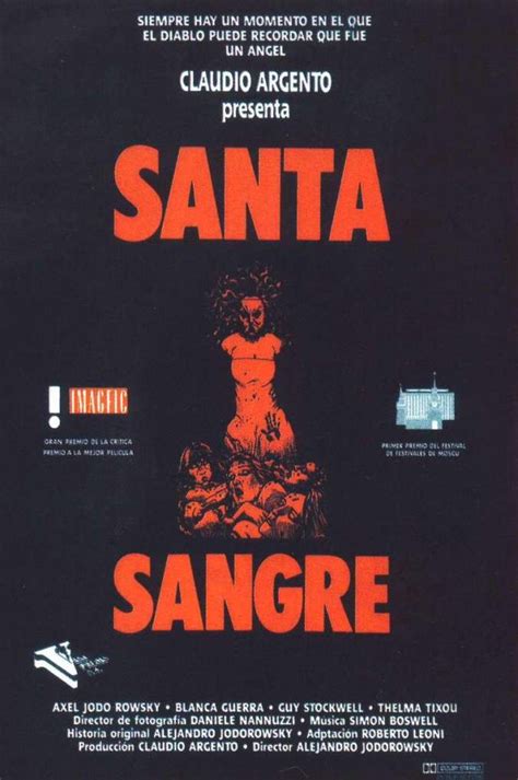 Alejandro Jodorowsky’s Santa Sangre – film posters/covers | Alejandro ...